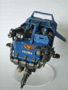 Ultramarines Land Speeder by RangerRob