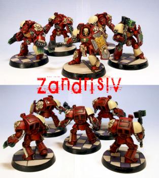 Blood Angels Terminator Close Combat Squad by ZandrisIv