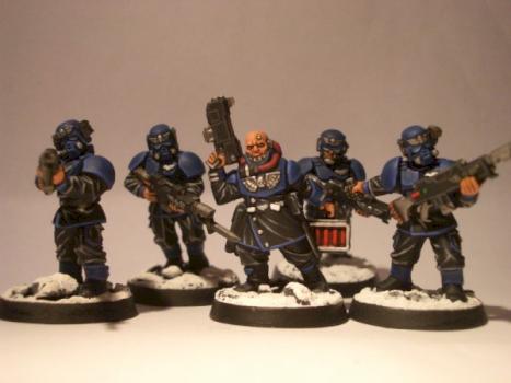 Imperial Guard Squad by RangerRob