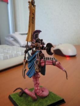 Slaanesh lord on Beast by Fenryll