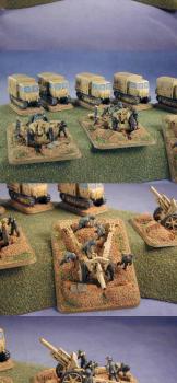 FoW German 10.5 cm Battery by striker8