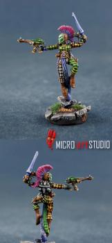 40K Eldar Harlequin by olivka