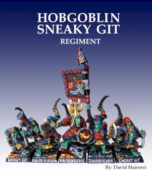 CHAOS DWARFS - Sneaky Git Regiment by lev trotskij