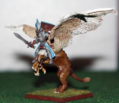 High Elf on Griffon by Daniel