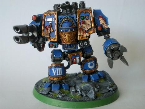 Ultramarines Dreadnought by RangerRob
