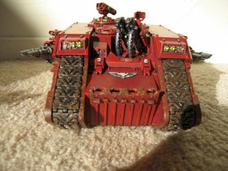 Blood Angel Land Raider by Baeke