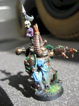 Chaos Space Marine Champion by schwobblwobbl