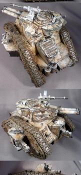 Leman Russ Exterminator in Winter camo by Abelbabel