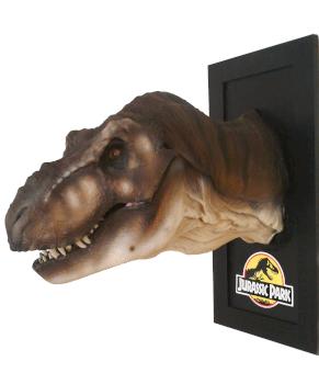 1/5 Scale T-Rex bust 2 by miniatureheaven