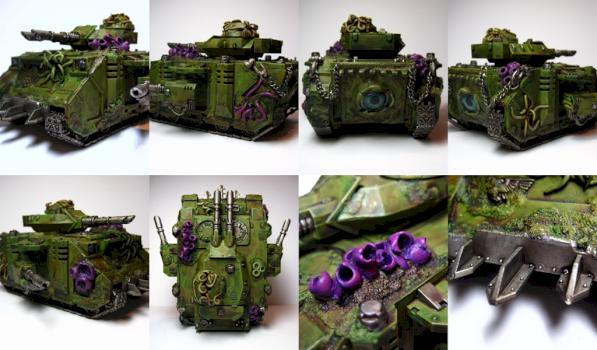 Nurgle Predator by Pintores del Caos