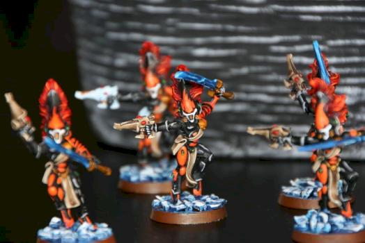 Eldar Howling Banshee FA by Eldarkoen