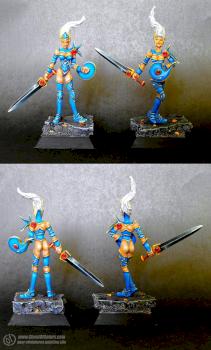 Confrontation Valkyrie of Alahan by JerzyK