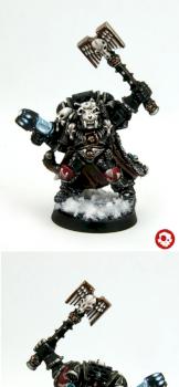 Space Wolves Wolf Priest by kreativerlemming