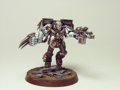Raven Guard Vanguard Veteran Sergeant by cyphercodicer1983