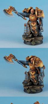 Celtic SF Warrior from Scibor Monstrous Miniatures by olivka