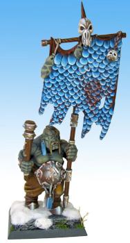 Ogre Bull with Dragonhide Magic Standard by Margo