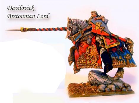 GameZone Bretonnian Lord by Davilovick
