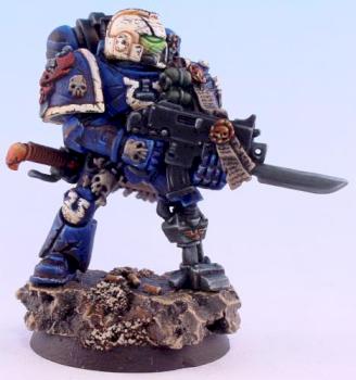 Ultramarines Tyranid Hunter by Commander Y