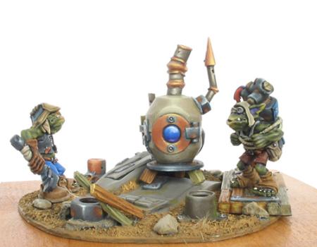Goblin Bodgers diorama by WiNd