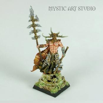 Tanath the Young Horned One by Benesz