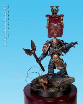 Ultramarine Chaplain by Trovarion