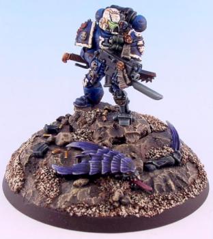 Ultramarines Tyranid Hunter by Commander Y