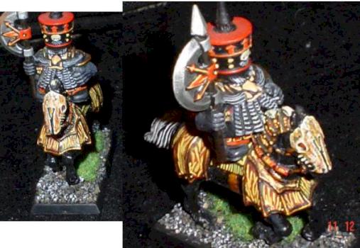 Chaos Dwarf on Demonic steed by nosfera2