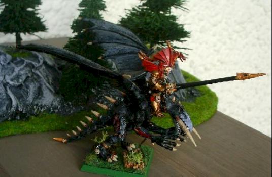 Blutdrachen Vampir auf Geflügelten Nachtmahr by Assurthaan