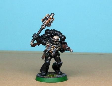 Black Templar Chaplain by StevenM
