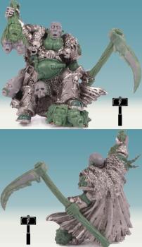 WIP pics of WH40K Nurgle Lord by Przemas
