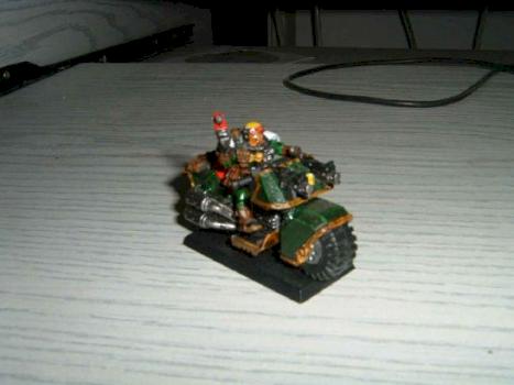 White Scars Scout on Bike by Al Rahem PL