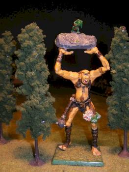 Warhammer Giant2 Orcs and Gobbos by bazmetaz