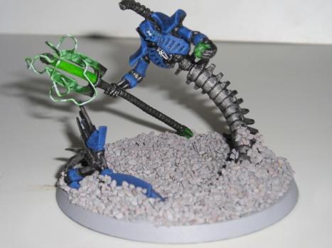 Necron Wraith Lord by elusiveintrovert