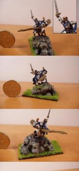 Warmaster (10mm) Bret - Hero Nr.2 by Guthwine