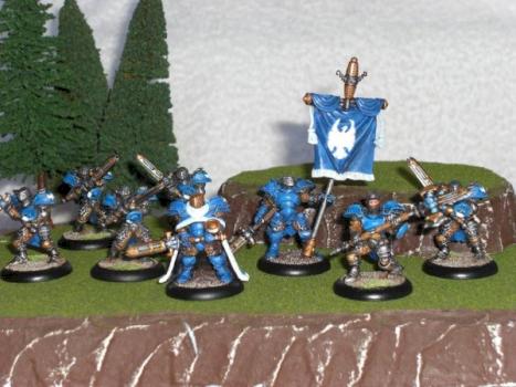 Stormblade Unit - WARMACHINE by vonbloodbath