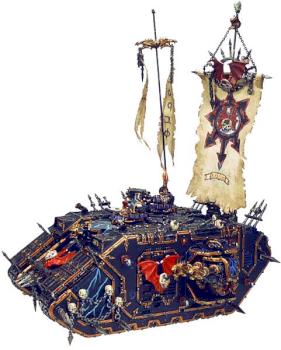 Night Lord Land Raider by Mephisto