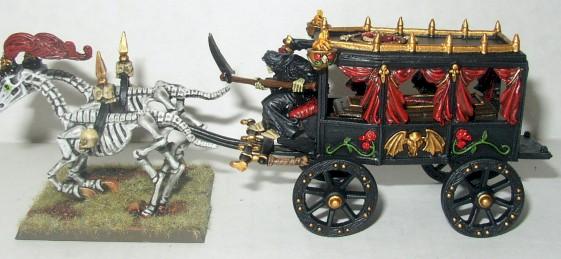Games Workshop WHFB Vampire Counts Black Coach by Middle Pillar Path