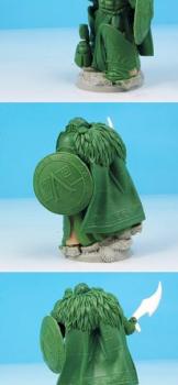 SF Spartan Warrior Leonidas Greenstuff Sculpture by Scibor