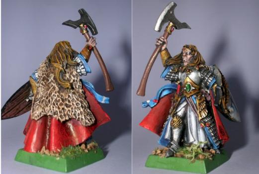 Capitan Alto Elfo de Cracia by Mikav the elf