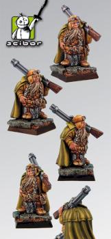 Bromor Hunter - Dwarf Lord 28mm/30mm Scibor Monstrous Monsters by Scibor