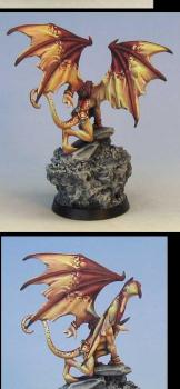 Adepticon Winged Demon by Celthulhu