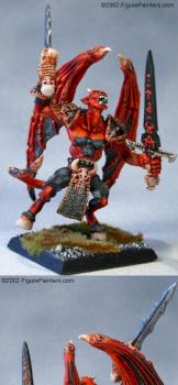 Khorn Daemon Prince by Menelker
