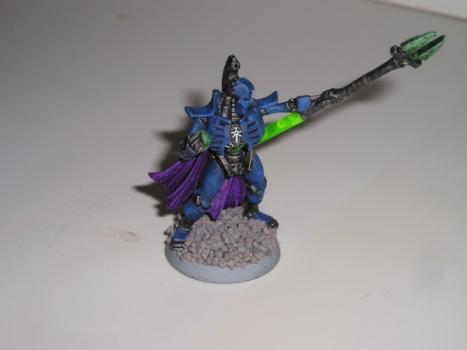 Necron Lord by elusiveintrovert