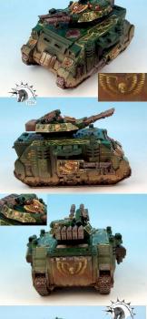 Warhammer 40K Dark Angels Predator Tank by rene