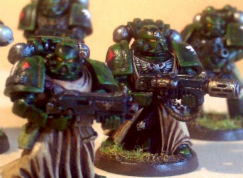 Robed Dark Angels by w4yw4rd