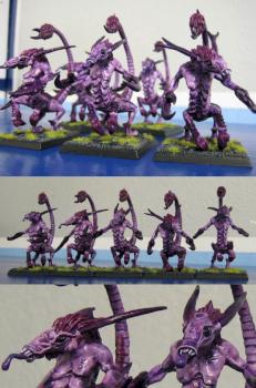 Fiends of Slaanesh by Monoceros