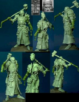 Warrior Priest (32 mm) by Chasm Keeper