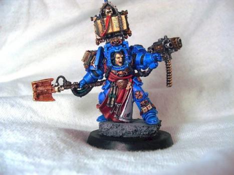 Space marine Terminator Librarian by Dr.Mercury