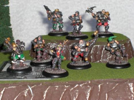 Devil Dogs - WARMACHINE Mercs by vonbloodbath