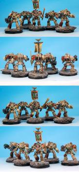 Dark Angels Deathwing Terminators Squad by rene
